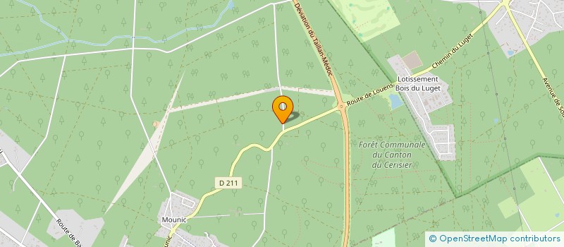 localisation de l'entreprise MONSIEUR JEREMY SCHUERMANS  SAINT-AUBIN-DE-MEDOC