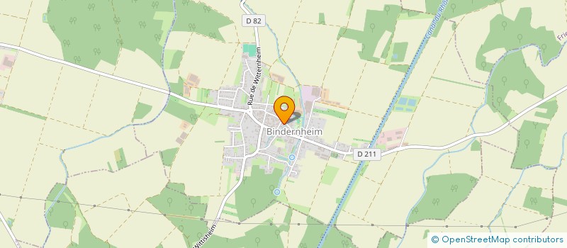 localisation de l'entreprise MONSIEUR JEREMY SCHUWER  BINDERNHEIM