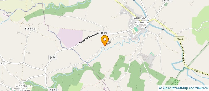 localisation de l'entreprise MONSIEUR JEREMY SCOTTO à DAUMAZAN-SUR-ARIZE