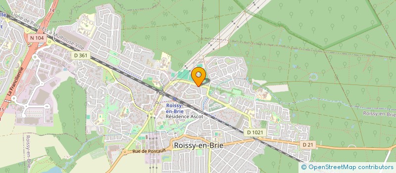 localisation de l'entreprise MONSIEUR JEREMY SCRABALAT  ROISSY-EN-BRIE