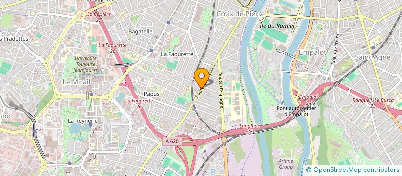 localisation de l'entreprise MONSIEUR JEREMY SEBBAN à TOULOUSE
