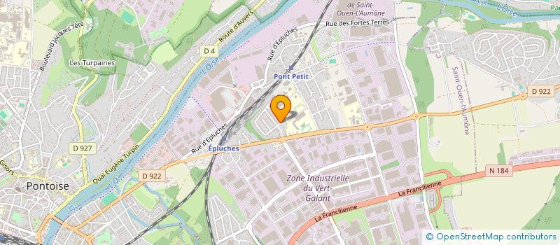 localisation de l'entreprise MONSIEUR JEREMY SEMO  SAINT-OUEN-L'AUMONE