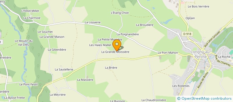 localisation de l'entreprise MONSIEUR JEREMY SERGENT à LONGNY LES VILLAGES