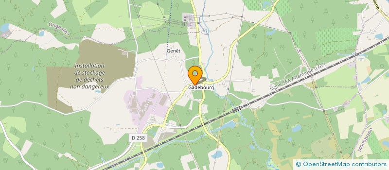 localisation de l'entreprise MONSIEUR JEREMY SERGENT  CLERAC