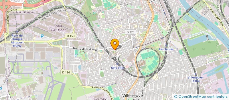 localisation de l'entreprise MONSIEUR JEREMY SERREAU  ORLY