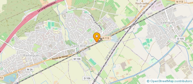 localisation de l'entreprise MONSIEUR JEREMY SERRES  SAINT-BRES