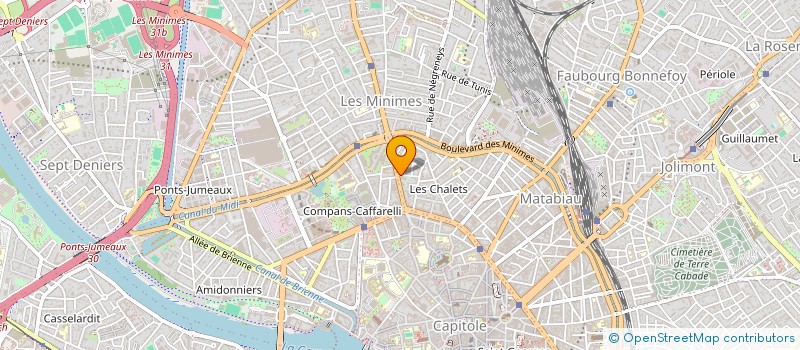 localisation de l'entreprise MONSIEUR JEREMY SERRURIER  TOULOUSE