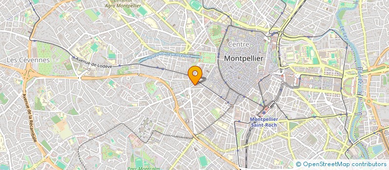 localisation de l'entreprise MONSIEUR JEREMY SIGNE à MONTPELLIER