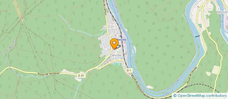 localisation de l'entreprise MONSIEUR JEREMY SIMEON  DEVILLE