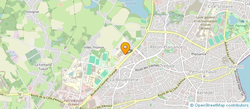 localisation de l'entreprise MONSIEUR JEREMY SIMON  SAINT-NAZAIRE