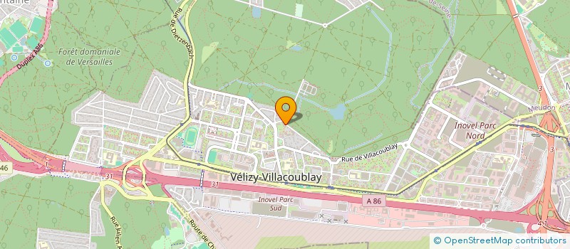 localisation de l'entreprise MONSIEUR JEREMY SIMONNET  VELIZY-VILLACOUBLAY