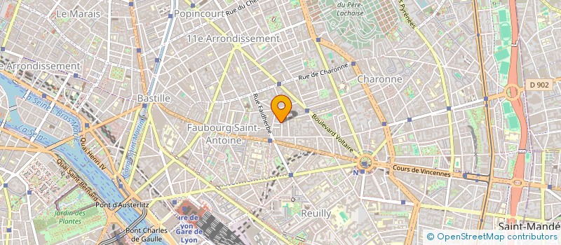 localisation de l'entreprise MONSIEUR JEREMY SINET  PARIS