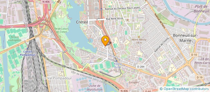 localisation de l'entreprise MONSIEUR JEREMY SITBON  CRETEIL