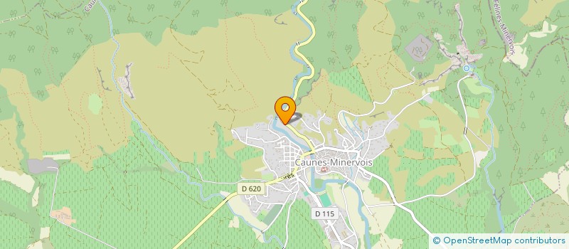 localisation de l'entreprise MONSIEUR JEREMY SMITH  CAUNES-MINERVOIS