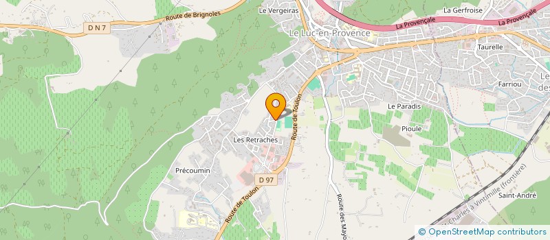 localisation de l'entreprise MONSIEUR JEREMY SOCHA  LE LUC