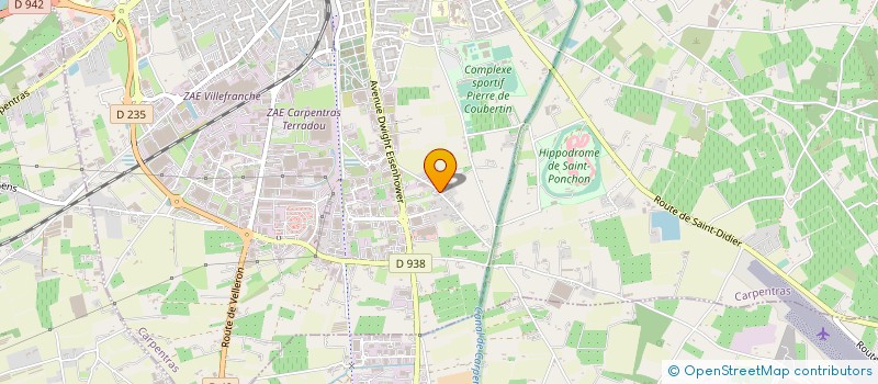 localisation de l'entreprise MONSIEUR JEREMY SPINOSI  CARPENTRAS