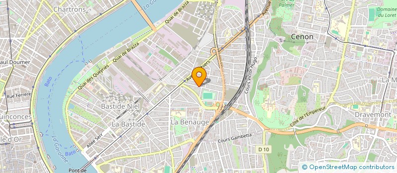 localisation de l'entreprise MONSIEUR JEREMY STEPHANE JEREMY DROUILLARD  BORDEAUX