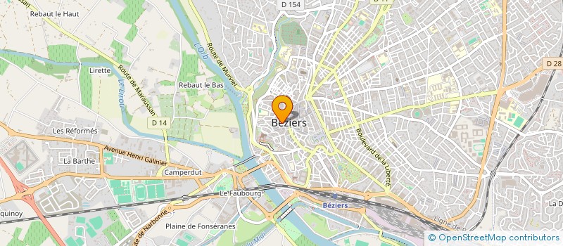 localisation de l'entreprise MONSIEUR JEREMY STERLINGOT  CAZOULS-LES-BEZIERS