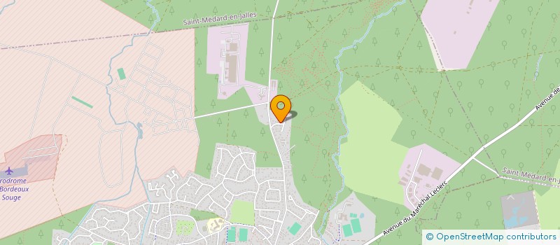 localisation de l'entreprise MONSIEUR JEREMY SUCRET  MARTIGNAS-SUR-JALLE