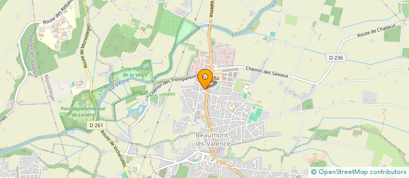 localisation de l'entreprise MONSIEUR JEREMY SURPLY à BEAUMONT-LES-VALENCE