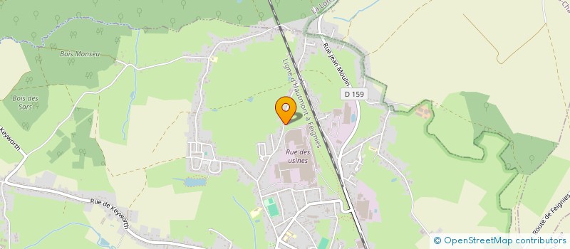 localisation de l'entreprise MONSIEUR JEREMY TAESCH  FEIGNIES