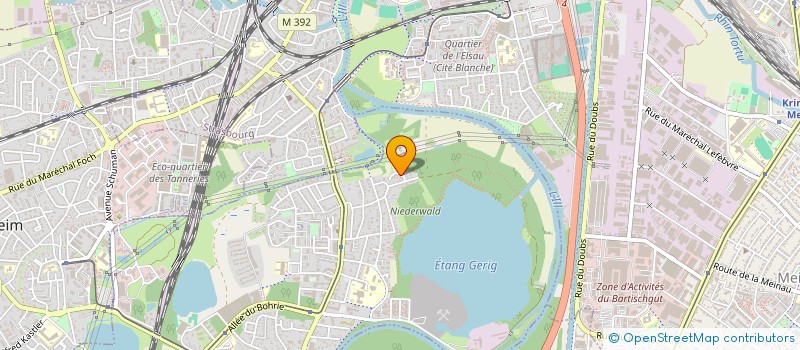 localisation de l'entreprise MONSIEUR JEREMY TAGLANG  ESCHAU