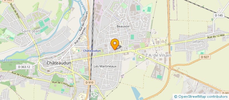 localisation de l'entreprise MONSIEUR JEREMY TEIXEIRA à CHATEAUDUN