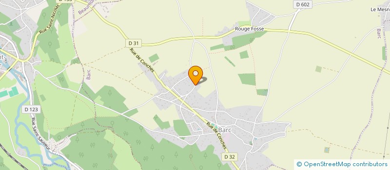 localisation de l'entreprise MONSIEUR JEREMY TENOT  BARC