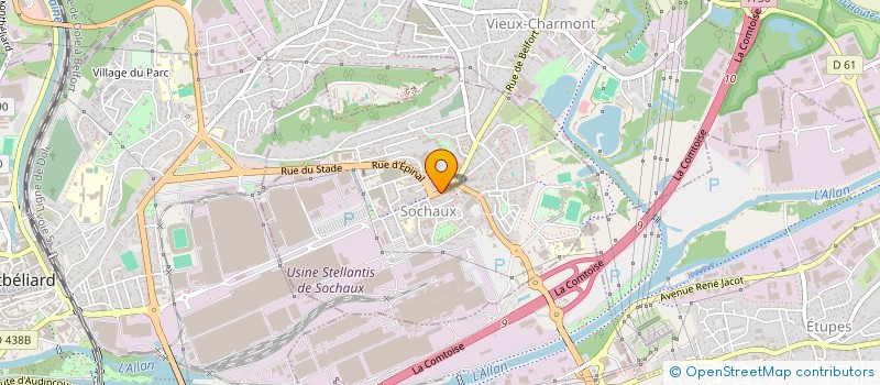 localisation de l'entreprise MONSIEUR JEREMY TEODORO  DASLE