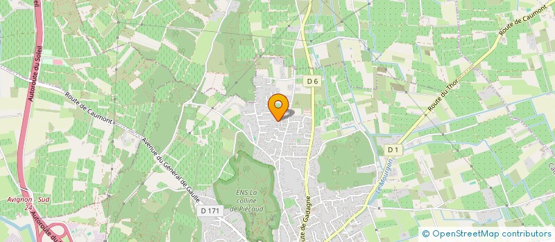 localisation de l'entreprise MONSIEUR JEREMY TEXIER  CAUMONT-SUR-DURANCE