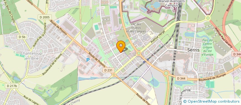 localisation de l'entreprise MONSIEUR JEREMY TEYSSANDIER  MONTEVRAIN