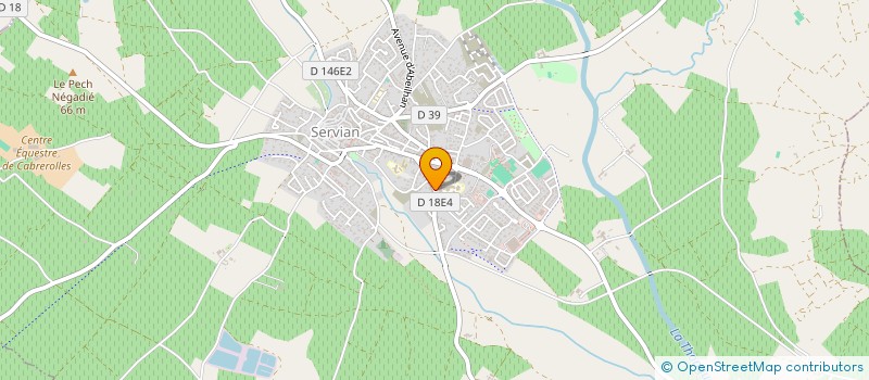 localisation de l'entreprise MONSIEUR JEREMY THIRIAT à SERVIAN