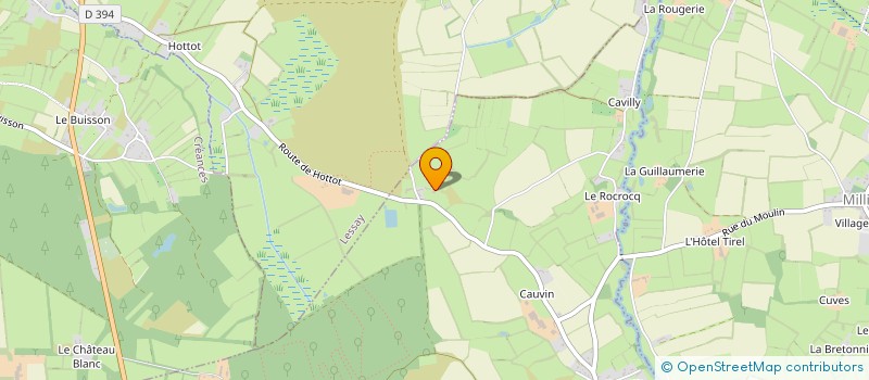 localisation de l'entreprise MONSIEUR JEREMY TONNEVY  LESSAY