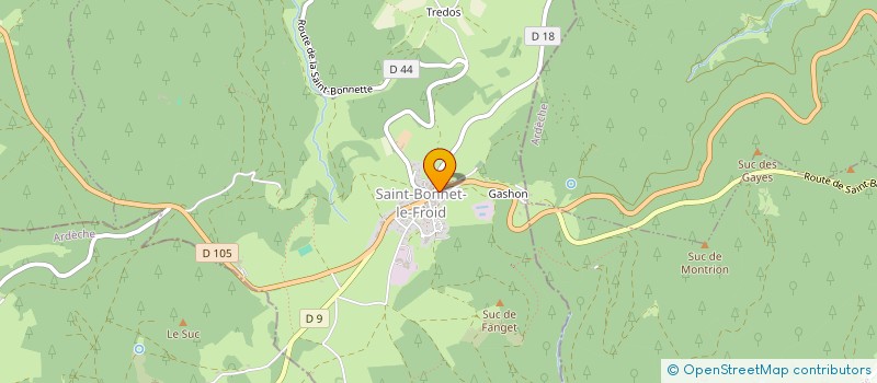 localisation de l'entreprise MONSIEUR JEREMY TORRES  SAINT-BONNET-LE-FROID