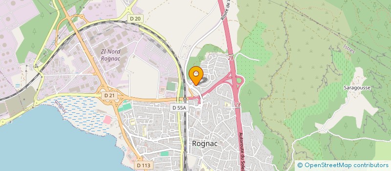 localisation de l'entreprise MONSIEUR JEREMY TOSAS  ROGNAC