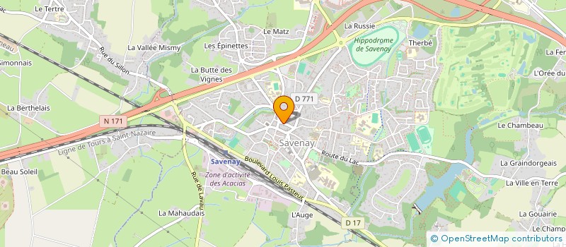 localisation de l'entreprise MONSIEUR JEREMY TOUPIN  SAINT-GILDAS-DES-BOIS