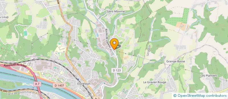 localisation de l'entreprise MONSIEUR JEREMY TOURNIER à VIENNE