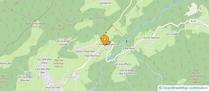 localisation de l'entreprise MONSIEUR JEREMY TRABICHET  VAILLY