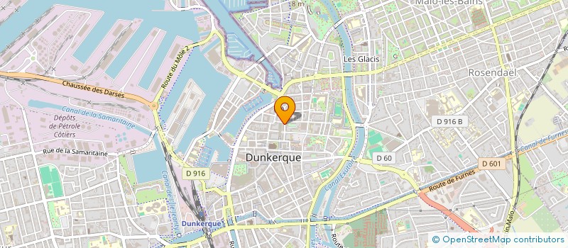 localisation de l'entreprise MONSIEUR JEREMY TREDEZ à DUNKERQUE