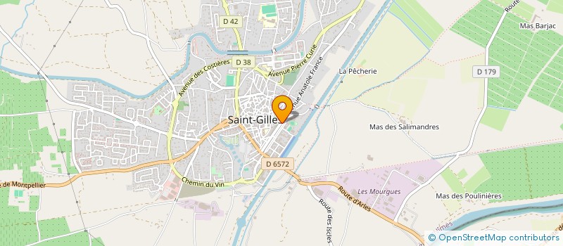 localisation de l'entreprise MONSIEUR JEREMY TRESSE  SAINT-GILLES