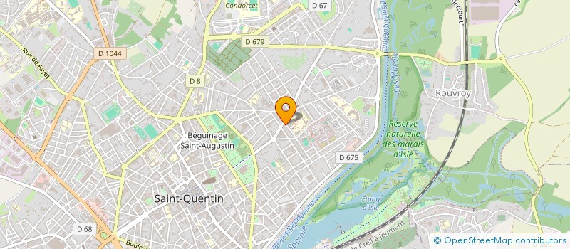 localisation de l'entreprise MONSIEUR JEREMY TRIOUX à SAINT-QUENTIN