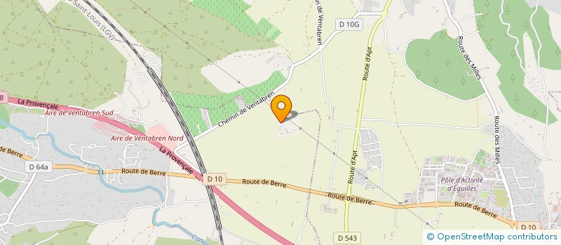 localisation de l'entreprise MONSIEUR JEREMY TROPINI  VENTABREN