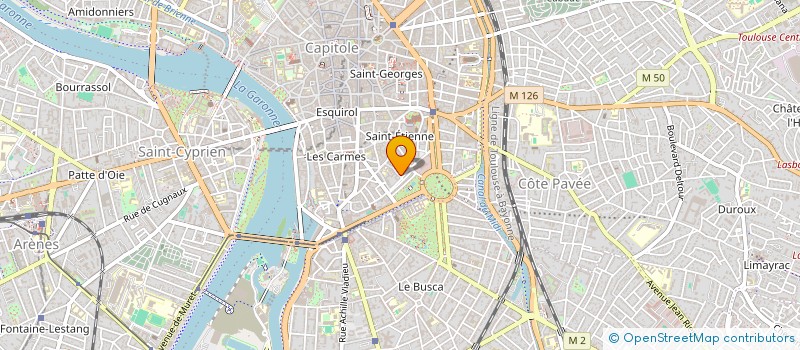 localisation de l'entreprise MONSIEUR JEREMY TROUILLET à TOULOUSE