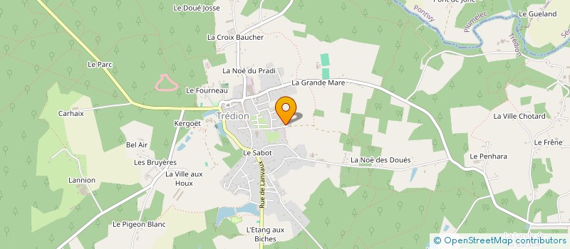 localisation de l'entreprise MONSIEUR JEREMY TUAL  TREDION