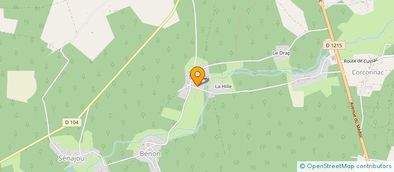 localisation de l'entreprise MONSIEUR JEREMY ULTAN  SAINT-LAURENT-MEDOC