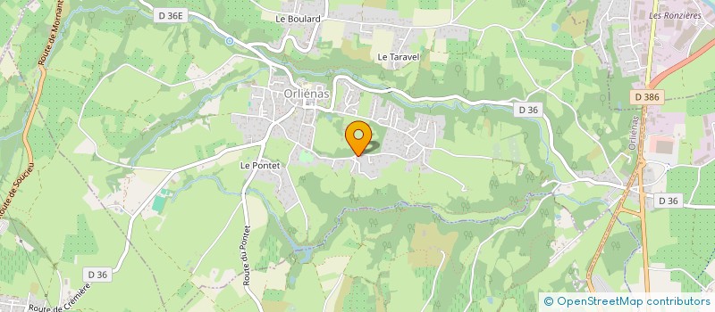 localisation de l'entreprise MONSIEUR JEREMY URSO  ORLIENAS