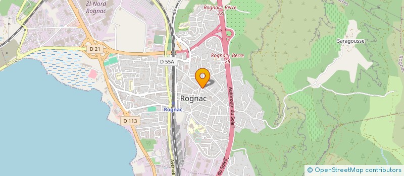 localisation de l'entreprise MONSIEUR JEREMY UTTWILLER  ROGNAC