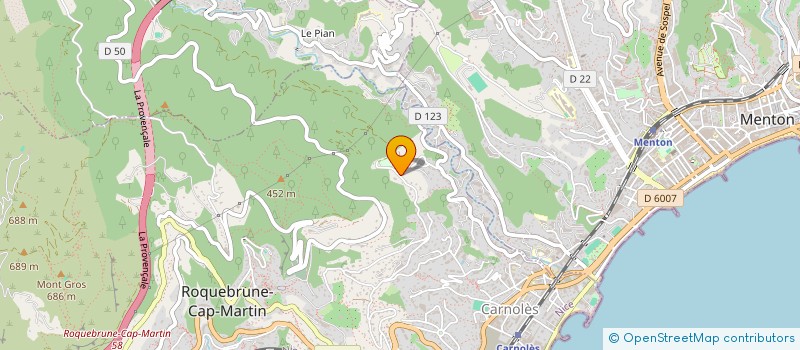 localisation de l'entreprise MONSIEUR JEREMY VACHER à ROQUEBRUNE-CAP-MARTIN