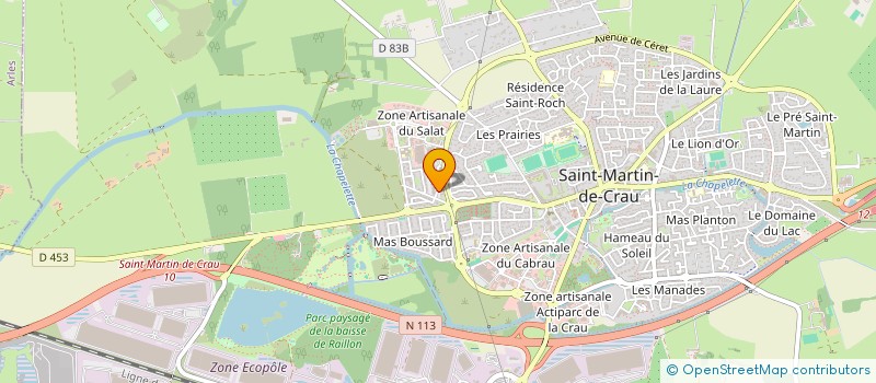 localisation de l'entreprise MONSIEUR JEREMY VALENTE à SAINT-MARTIN-DE-CRAU
