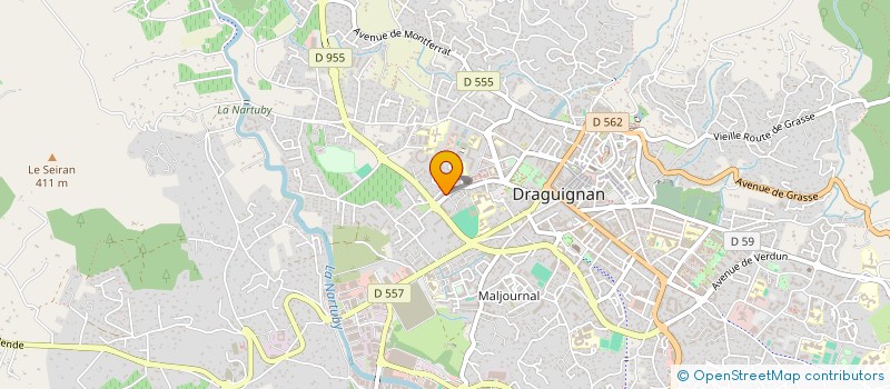 localisation de l'entreprise MONSIEUR JEREMY VAN DE WOESTYNE  DRAGUIGNAN